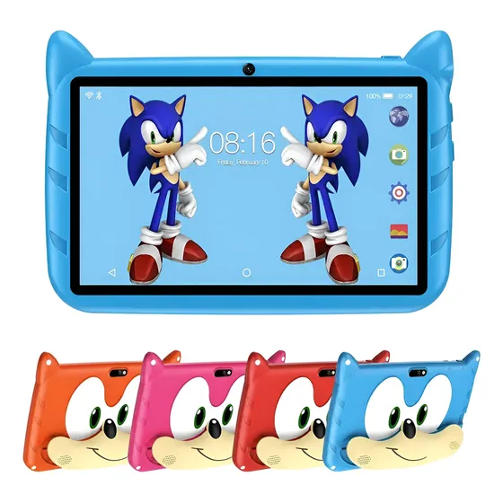 Tablet Infantil Sonic Azul 7 Polegadas 6gb +128gb Android 15 Tablet Infantil Sonic Azul 7 Polegadas 6gb +128gb Android 15