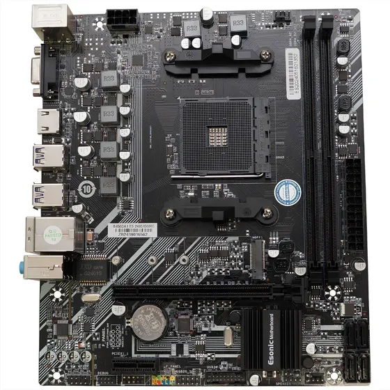Placa Mãe Esonic B450dag-m.2 Am4 Matx Ddr4 M.2 Nvme Hdmi/vga