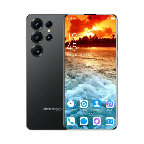 Smartphone 5G， 512gb, 16gb Ram，Dimensity 7200 Octa Core Android 15 Dual SIM Tela 6,78 Polegadas Câmera 18 Mp + 32 Mp Bateria 5000mAh GPS Bluetooth 5.4 Preto