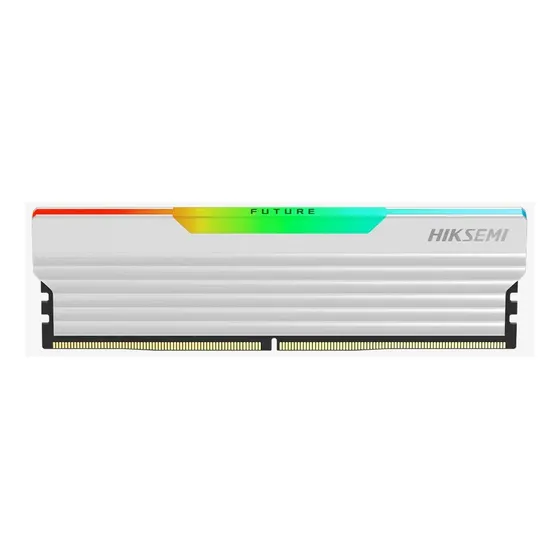 Memória Ram Ddr4 Hiksemi Future Rgb Branco 3200mts Cl18 16gb