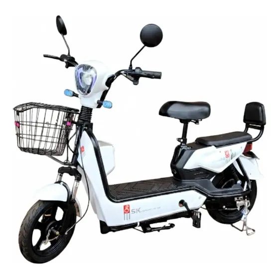 Moto Motinha Bicicleta Elétrica Scooter 500w Suporta 180kg