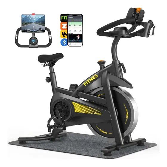 Bicicleta Ergométrica Spinning Fitness Musculação Exercícios