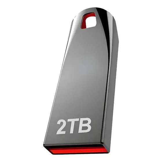 Pen Drive Usb 3.0 2tb Alta Velocidade Bmce Prata