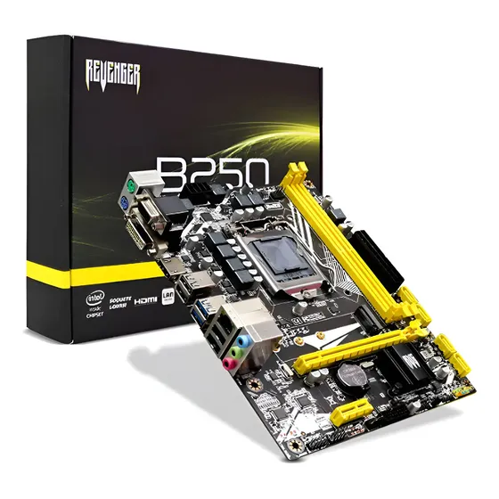 Placa Mãe Intel Lga1151 B250 Performance Com Ddr4 Placa Mãe Intel Lga1151 B250 Performance Com Ddr4