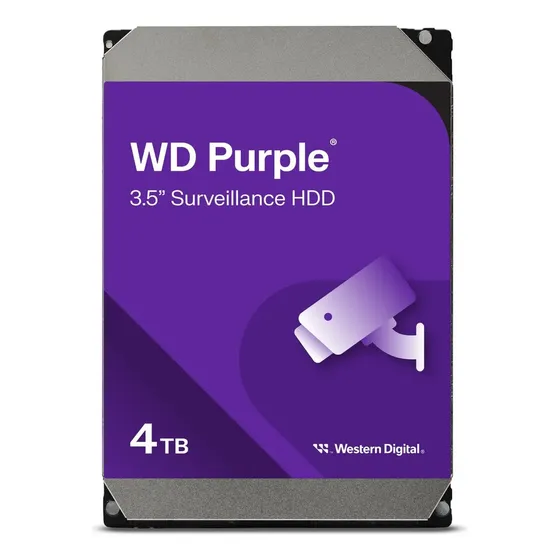 Hd Western Digital Wd Purple Surveillance 4tb Wd40purz