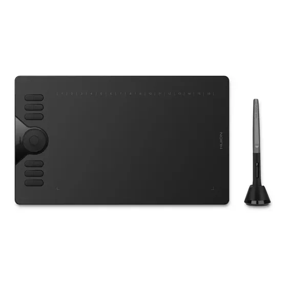 Mesa Digitalizadora Huion Hs610 Com 8192 Níveis De Pressão