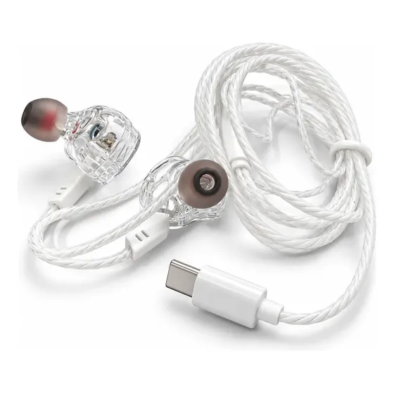 Fone Ouvido Tipo C Qkz Ak6 Para iPhone Android Notebook