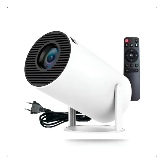 Projetor Portátil 4k Hy300 Tela Até 200 Polegadas Full Hd