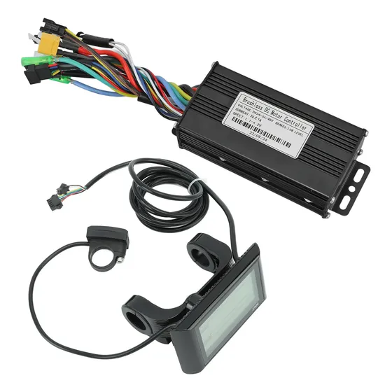 Conjunto De Controlador De Motor Dc Sem Escova Com Display L