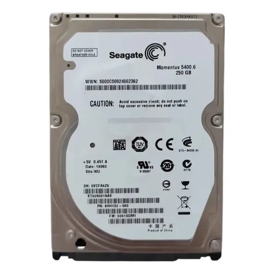 Hd Interno Seagate Momentus St9250315as 250gb 5400rpm (Recondicionado)