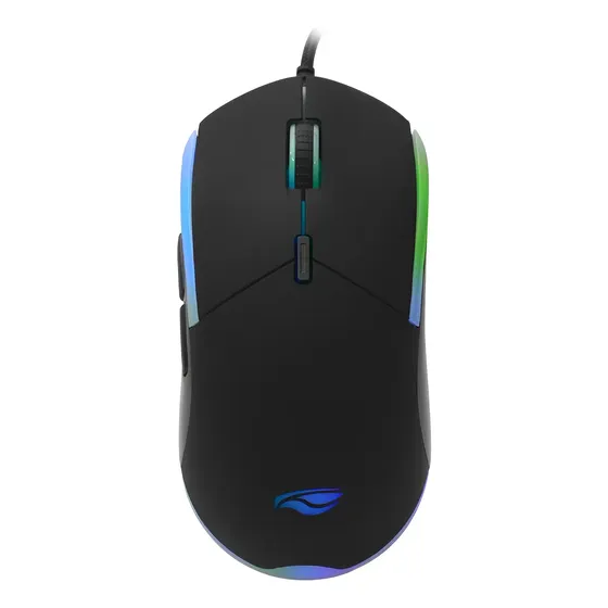 Mouse Gamer C3Tech MG-80BK 3200DPI Óptico Preto Com Fio Led