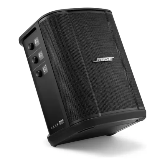 Caixa De Som Bose S1 Pro+ Portátil Bluetooth Sem Fio Cor Preto