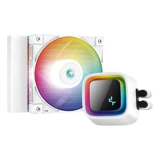 Water Cooler Deepcool Ls320 Rgb 120mm Branco Intel E Amd
