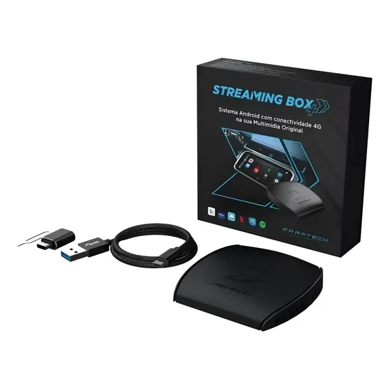 Streaming Box Faaftech Linha Chery Carplay Desbloqueio Tela