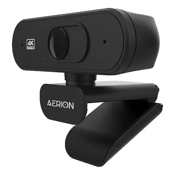 Webcam Usb Ultra Hd 4k Web400 Visus Preto Aerion Lente Sony Preto