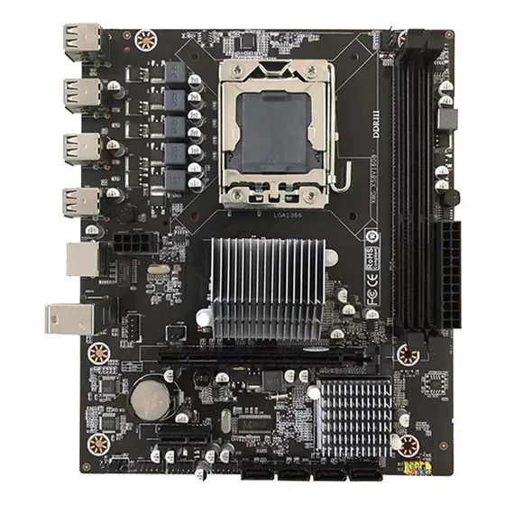 / Placa-mãe Para Computador Desktop X58 Lga1366 Pin 2xddr3 / Placa-mãe Para Computador Desktop X58 Lga1366 Pin 2xddr3