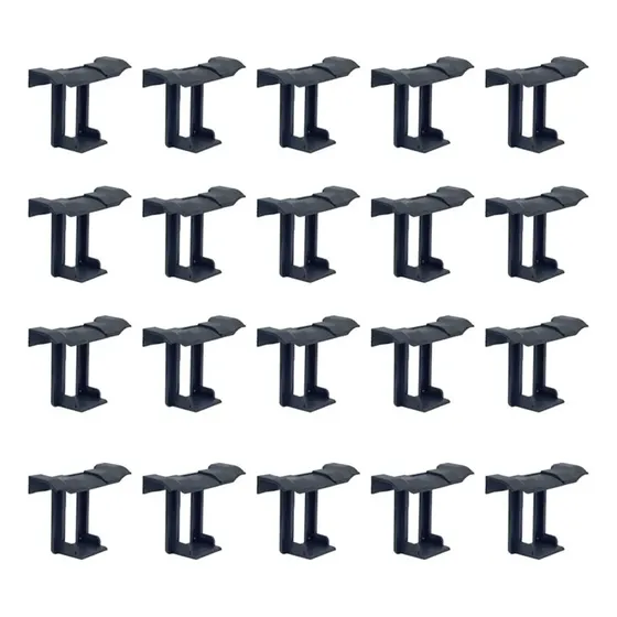 Placa De Fivela De Drenagem De Painel Fotovoltaico 20pcs Sol