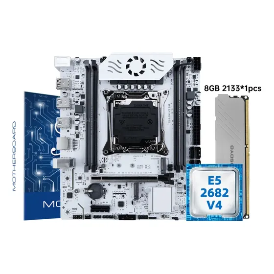 Kit Placa Mãe Soyo X99 Xeon E5 2682 V4 8gb Ddr4 Lga 2011-3