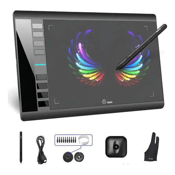 Mesa Digitalizadora Ugee M708 Com Caneta 8192 Níveis Mesa Digitalizadora Ugee M708 Com Caneta 8192 Níveis
