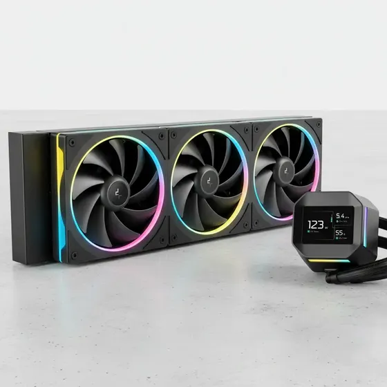 Watercooler Deepcool Lm360 Preto Ips 2.4 Argb