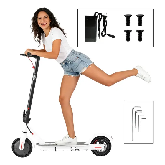 Patinete Elétrico HONEYWHALE P1-2 Dobrável com Motor de 400 W e Autonomia de 22 km