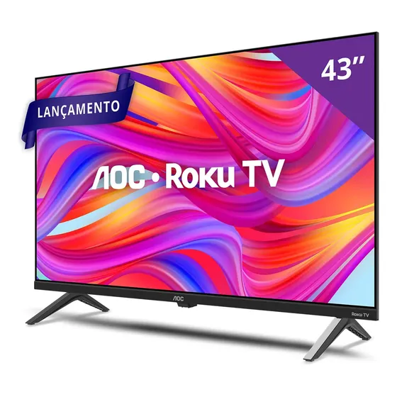 Smart Tv Aoc 43 Full Hd Roku Tv Hdmi 1 Usb Wifi
