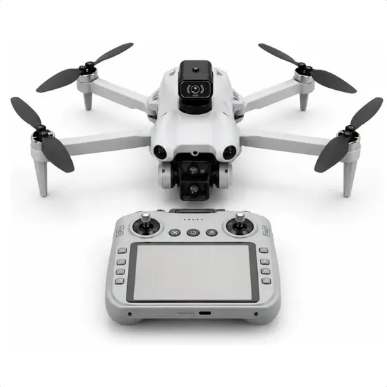 Drone S101 Max Câmera Dupla Combo (controle Com Tela) Wifi