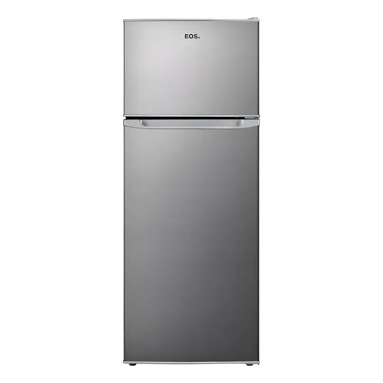 Geladeira Eos 240 Litros Duplex Inox Erv270ds 110v