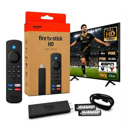 Stick Amazon Fire Tv Full Hd Com Alexa E Controle Promoção!