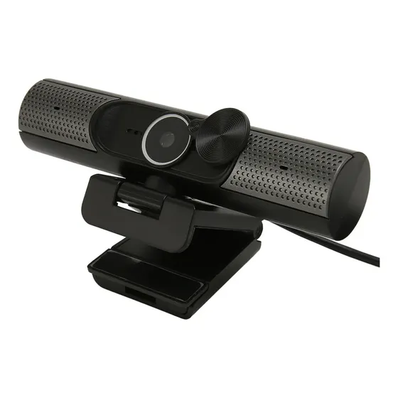 Microfone De Webcam Usb 2k 30fps Alto-falante Hifi Com Foco