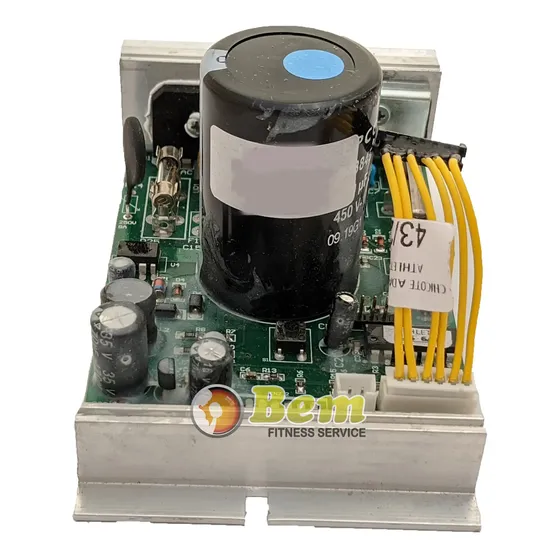 Nova Placa Esteira Athletic Advanced 410ee 220v