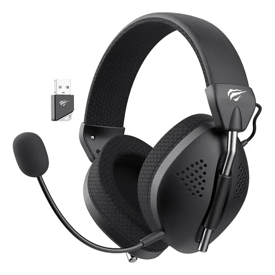 Headset Gamer Havit Gamenote Fuxi H4 Bt 2.4hz Type-c Preto Headset Gamer Havit Gamenote Fuxi H4 Bt 2.4hz Type-c Preto