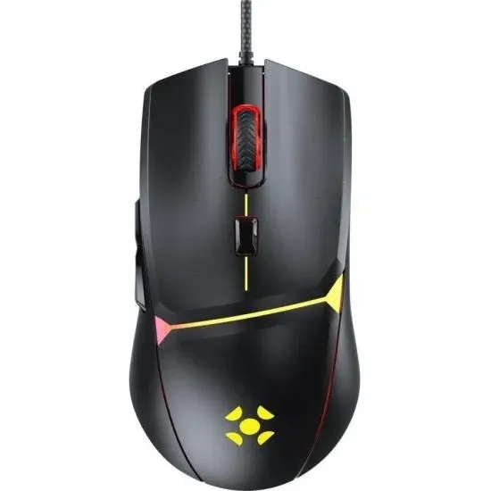 Mouse Gamer Fortrek Crusader 12800dpi Preto