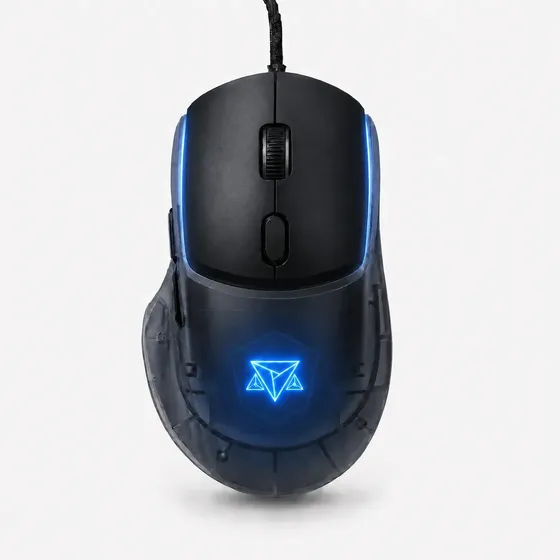Mouse Gamer Adamantiun Flex Sensor Profissional Pixart 3389 Pegada Ajustável