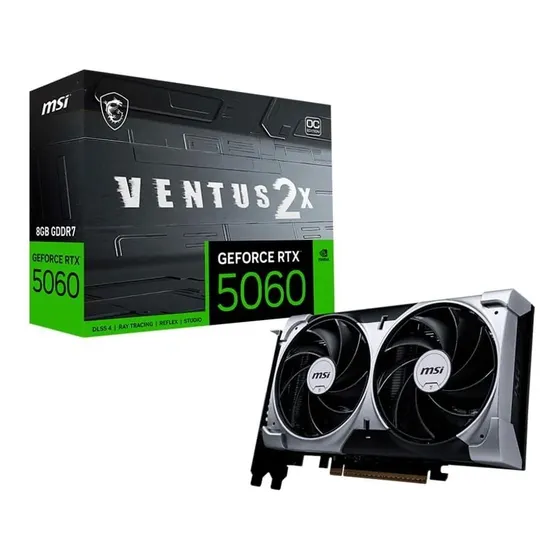 Placa De Vídeo Msi Rtx 5060 8g Ventus 2x Oc Geforce 8gb