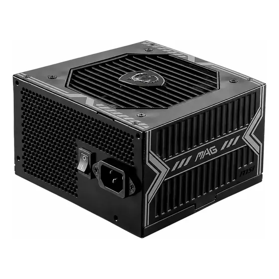 Fonte Msi Mag A550bn, Atx, 550w, 80 Plus Bronze, Pfc Ativo