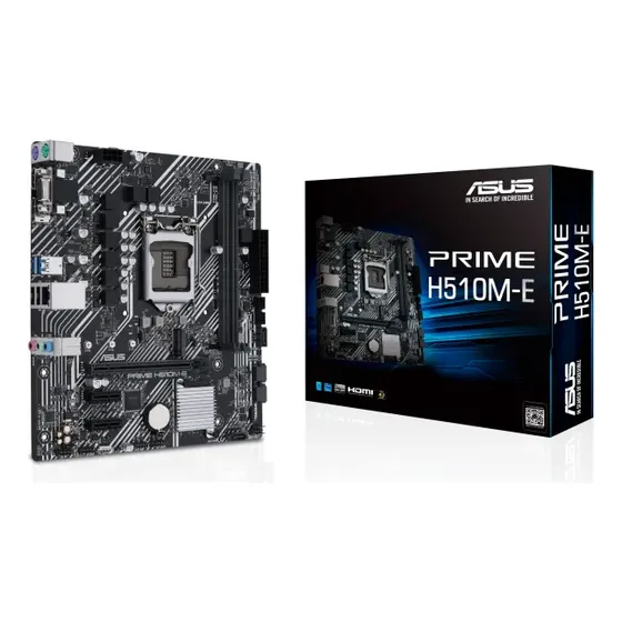 Placa Mae Asus Prime H510m-e, Intel Lga 1200 Matx