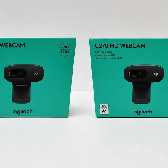 Kit 2 Webcam Logitech C270 Hd 720p 30fps Microfone