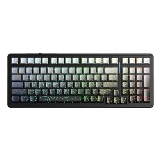 Teclado Aula F99 Mecânico Toporadiant Tri Mode Gamer