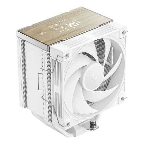 Cooler Para Processador Deepcool Ak700 Digital Wood Branco
