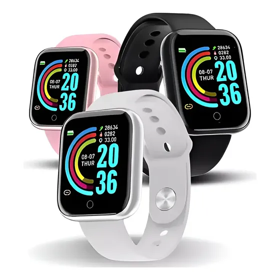 Relógio Digital D20 Smartwatch Masculino E Feminino