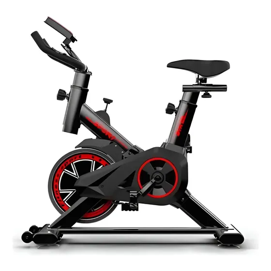 Bicicleta Spinning Magnética Mopower 150 kg Guidão e Assento Ajustáveis Bicicleta Spinning Magnética Mopower 150 kg Guidão e Assento Ajustáveis