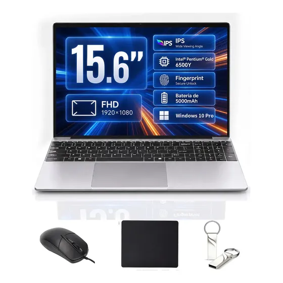 Notebook Atfly 6500y 3.4ghz 16gb 512gb Ssd W10 15,6'' Fhd
