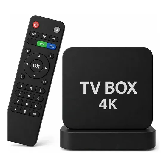Conversor Aparelho Tv Box Transforme Sua Tv Comum Em Smart 4