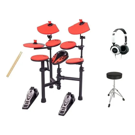 Bateria Eletrônica C. Ibañez ED2 Xpro Orange Completa 10 Corpos Laranja USB