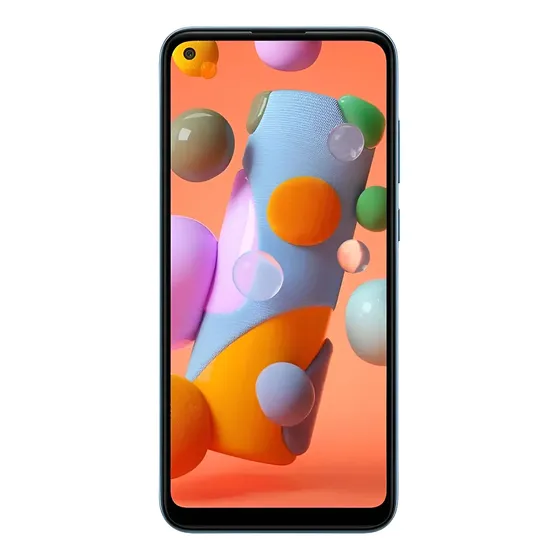 Smartphone Samsung Galaxy A11 Tl 6.4 64gb 3gb Ram Azul - Bom (Recondicionado)
