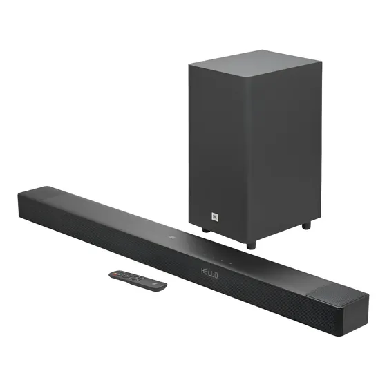Soundbar Jbl Cinema 595 2.1 Canais Com Subwoofer E Bluetooth Soundbar Jbl Cinema 595 2.1 Canais Com Subwoofer E Bluetooth
