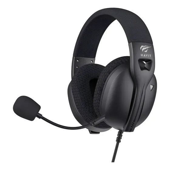 Headset Gamer Com Fio Havit Gamer Gamenote Fuxi H5 Cor Preto