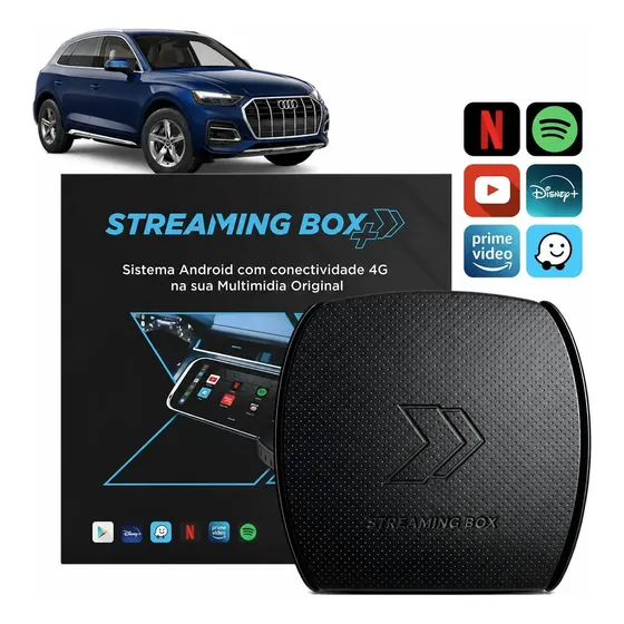 Streaming Box Plus+ 64gb+128gb Sd Premium Lançamento Byd