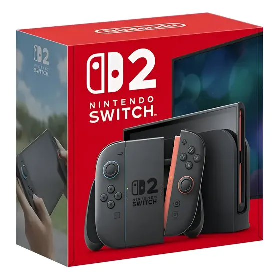 Console Nintendo Switch 2 256gb Preto Azul Vermelho Preto Console Nintendo Switch 2 256gb Preto Azul Vermelho Preto